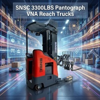 SNSC 双深式伸缩叉车 3300LBS VNA 拉杆式伸缩叉车，适用于高密度仓储和配送中心