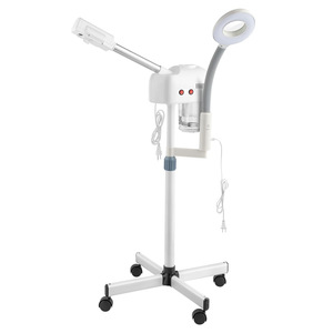 2 in 1 Hot & Cold Face <b>Steamer</b> With 5X Magnifying Lamp Light for Beauty Salon Spa Professional Vaporizer Ozone Facial <b>Steamer</b> - Product Image 5