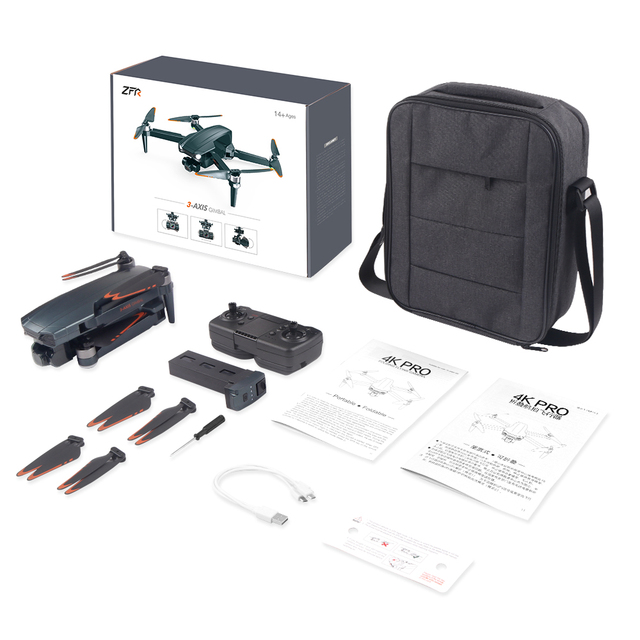 2024 NEW GPS FPV Drone 5G/4K Wide-angle Dual Camera Aerial Photography Brushless Motor Foldable Quadcopter F186 GPS Drone
