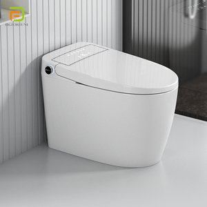<span class=keywords><strong>WC</strong></span> intelligent électrique à poser au sol <span class=keywords><strong>pour</strong></span> salle de bain avec bidet automatique intégré - Product Image 2