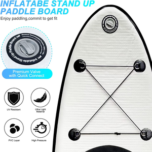 Tabla de Paddle Surf Hinchable de <span class=keywords><strong>10</strong></span>' para Deportes Acuáticos, Venta al por Mayor Directa de Fábrica China, OEM - Product Image 5