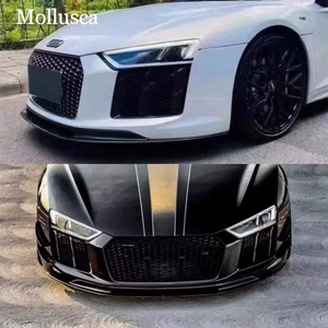 ชุดแต่งคาร์บอนไฟเบอร์ทรง R8 V สำหรับกันชนหน้า รุ่นปี 2010-2016 - Product Image 2