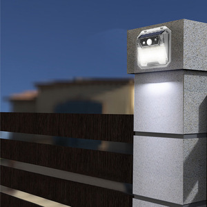 Solar Wall Lamp Outdoor <b>LED</b> Waterproof Human Body Induction Garden Courtyard <b>Light</b> 20 Degree Beam Angle HSG-T21 - Product Image 2