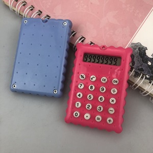 Mini Portable Calculator Macaron Color 8 Digits Student Learning Aid For Kids And Girls - Product Image 3
