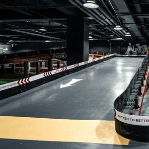 Pista de carreras Pedal de goma comercial Go Kart Pista de carreras Goma Kart al aire libre Equipo de pista Carrera - Product Image 4