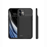 Coque de Téléphone Antichoc avec Mini Chargeur Magnétique Sans Fil et Batterie Externe pour iPhone 16 Pro Max