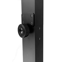 Batterie d'éclairage de scène 4 pièces mât d'éclairage LED avec zoom manuel DMX contrôle logiciel d'application mobile sans fil pour buffet de banquet