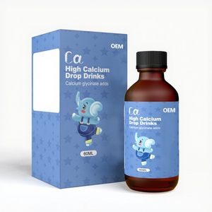 Bebida líquida de extracto de calcio de marca propia OEM personalizada de <span class=keywords><strong>Planta</strong></span> herbácea, suplemento de Salud de refuerzo infantil de grado alimenticio puro - Product Image 1