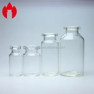 Frascos de vidro de 10 ml, frascos de vidro de injeção médica