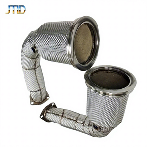 Downpipe Catalizzato Euro V a 200 celle in Acciaio Inossidabile ad Alte Prestazioni per URUS - Product Image 1