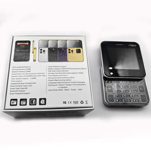 Téléphone portable rotatif I19 Pro à vente chaude, écran carré de 2,4 pouces, déverrouillé, bouton, 2 cartes SIM en veille, musique, lampe torche, type-C, mini téléphone portable rotatif - Product Image 5