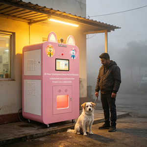 Estación Automatizada de Lavado de Mascotas, Kiosco de Baño para Perros de Bajo Mantenimiento y Autoservicio para Edificios de Apartamentos y Clínicas Veterinarias OEM - Product Image 5