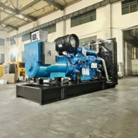Dieselgenerator-Set 900kW Fernstart Leiser Generator Offener Rahmen Dieselgenerator