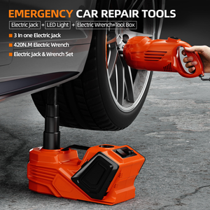 5 Ton 12V Electric Steel Scissor Hydraulic <strong>Jack</strong> Kit Wireless Impact Wrench 6-<strong>in</strong>-1 Multi-Function Emergency Tool <strong>Car</strong> SUV Off-Road - Product Image 3