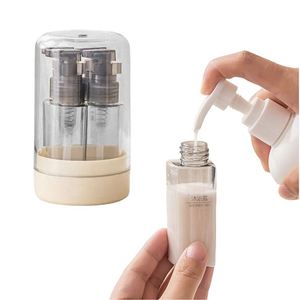 4 in 1 Refillable Bottles With Airless System Wide Mouth Material for Travel Shampoo & Cosmetic Storage - Product Image 3