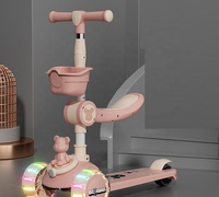 Tricyclo 3 en 1, valise de haute qualité multifonctionnelle pour enfants scooter patinete 3 en 1 3 en 1