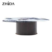 Nouveau design table centrale à bon prix pour les tables basses en verre du salon