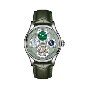 Relojes de Pulsera Multifuncionales de Moda para Hombre con Doble Hora y Fase Lunar, Diseño Original de Fábrica OEM/ODM - Product Image 3