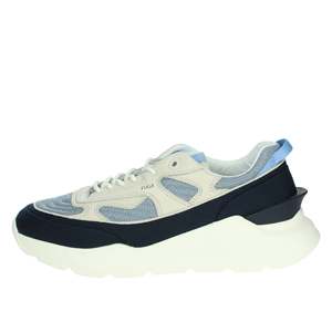 Baskets M401-FM-DR-GY en toile bleue, chaussures tendance, taille 42 - Product Image 1