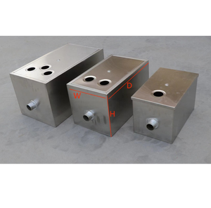 Separador de agua y aceite de acero inoxidable comercial VICTORY para cantinas de catering Singapur Inox hoteles y restaurantes ambientales - Product Image 6