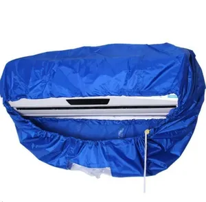 Bolsa protectora de limpieza de lavado Compatible con aire acondicionado de CA, cubierta impermeable de limpieza, repuestos para refrigerador y aire acondicionado