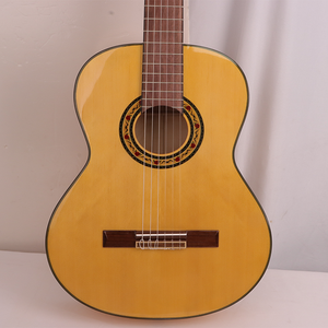 Bán buôn mới có độ bóng cao 39 inch rắn vân sam hàng đầu Flamenco <span class=keywords><strong>6</strong></span> dây đàn guitar cổ điển - Product Image 6