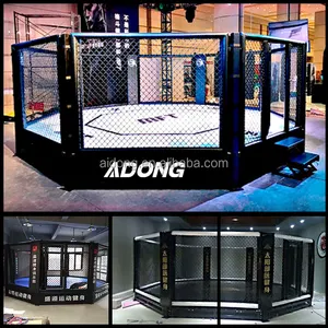 Aidong MMA טבעת כלוב לחימה UFC אגרוף כלוב מתומן עבור כושר תחרות והכשרה