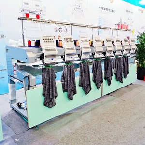 Yonthin China Cheap Sales Flat Garment Computer Embroidery Sewing Machine 8 Heads Price - Product Image 2