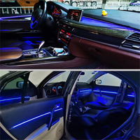 Nouvelle lumière d'ambiance conversion automatique voiture porte intérieure lumière ambiante éclairage décoratif pour BMW X5 X6 F15 F16 2014-2018