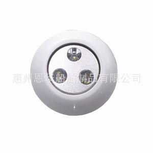 Lumière sous-marine LED avec 3 puces IP68 pour yacht et marine, éclairage de pêche vert et bleu, 12V/24VDC - Product Image 1