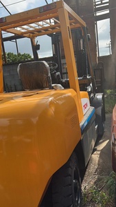 Japan Made Vigoshop <b>Used</b> TCM FD50 Diesel Forklift with Three Stage Mast Clean Condition Complete Functions - Product Image 6