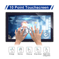 Módulo de Pantalla Táctil PCAP de 31.5 Pulgadas, 1500 Nits, 1920x1080, con Unión Óptica y Marco Frontal Personalizado para Integración en Kioscos Exteriores