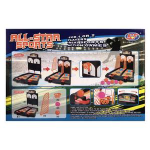 Balle de <span class=keywords><strong>Basket</strong></span>-Ball classique pour enfants et adultes, <span class=keywords><strong>2</strong></span> joueurs, accessoire de bureau, pour borne d'arcade - Product Image 6