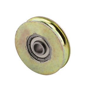 Stahlkugel lager Mitte Nut Schiebe schirm Tür Nylon Feder spann rolle Möbel Nachlauf - Product Image 5