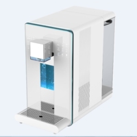 Mini purificateur d'eau portable à hydrogène avec refroidisseur et distributeur d'eau de bureau avec système RO