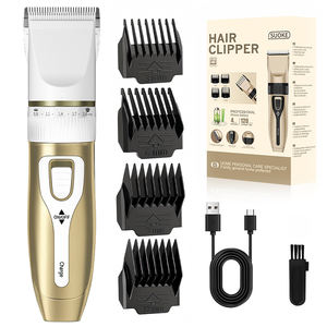 充電バッテリーコードレス電気ヘアクリッパー用カスタマイズセラミック刃用品 - Product Image 1