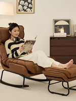 Canapé inclinable moderne en cuir anti-griffures pour chat, fauteuil de relaxation pliable à dossier haut, design en forme de nuage, mobilier d'hôtel