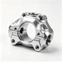 Pièces de course automobile en aluminium forgé usinées CNC, composants de rotule de direction personnalisés