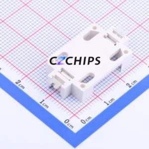 BS-06-B4AK008 Button & Strip Battery Connector SMD Connector Battery Holder CR2032 Phosphor Bronze Tin - Product Image 2