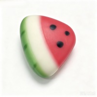 Nouveauté : Jouet sensoriel anti-stress en forme de fruit croustillant, à rebond lent, avec simulation sonore de brisure, pour le plaisir ASMR