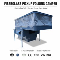 WECARE - Camping-car sur camion avec cadre en aluminium et fibre de verre, table pivotante, canapé-lit convertible, dinette pour 4 personnes, remorque de camping