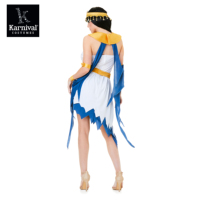 Femmes Zombie Égyptienne Reine Cléopâtre Pharaon TV & Film Cosplay Costume En Gros pour Halloween Adulte Dress Ups