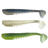 Moule de moulage par injection double couleur multi-cavités pour leurres souples en plastique, vente en gros, appâts de pêche personnalisés