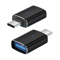 OTG Flash Drive USB 3.0 kondisi baru, USB-C tipe-c, konverter lampu, adaptor Keyboard, Mouse, cocok dengan konektor OTP untuk ponsel