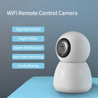 Petite caméra de sécurité Caméras de vidéosurveillance numériques Caméra PTZ intelligente de sécurité WiFi sans fil d'intérieur