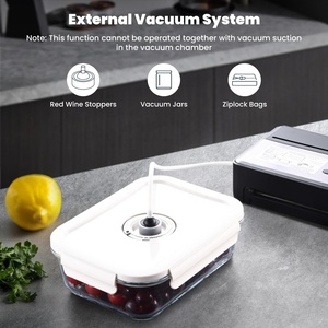 Machine de scellage alimentaire <span class=keywords><strong>sous</strong></span> <span class=keywords><strong>vide</strong></span> automatique Foodsave Premium Home Kitchen Tool - Product Image 6
