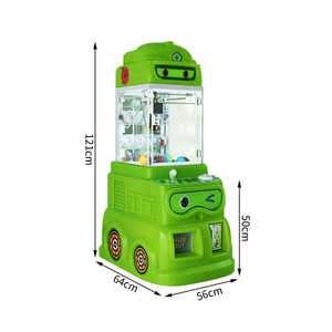 Mini máquina de garra de juguete de peluche de alta calidad, Mini camión de bomberos, moneda, juego de entretenimiento hecho de plástico duradero - Product Image 2