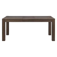 Table à manger simple en bois de chêne massif, style campagnard américain, extensible, personnalisable, mobilier de maison luxueux et confortable