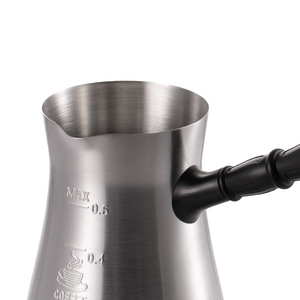 Cafetière électrique turque de haute qualité, prise EU, 500 ml, bouilloire à eau chaude en acier inoxydable avec poignée ergonomique - Product Image 4