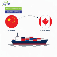 Agent d'expédition maritime Chine-Canada CIF Vancouver, fret conteneur FCL LCL NVOCC, transport ferroviaire interland vers Calgary, Alberta